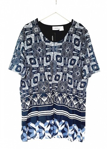 Mia moda damen shirt longshirt - moda,