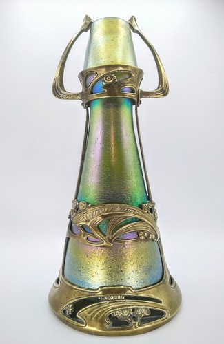 Jugendstil vase loetz - vase,