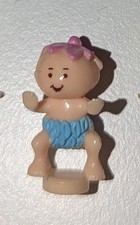 Polly Pocket Bluebird 1996 Baby  Fountain Fantasy Seerose Rose Figur Vintage RAR