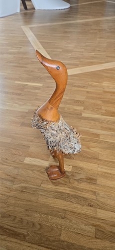 Holz ente vintage dekoration - holz-ente,