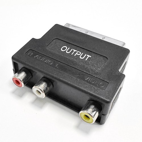 Umschalter scart out - out, adapter