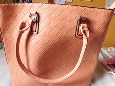 elegante Damenhandtasche- Bürotasche -groß -Neu-mit langen und kurzen Henkel