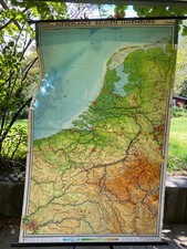 Schulwandkarte niederlande - ,,