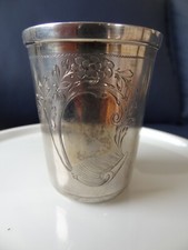 Becher silber lutz weiss - silber, &