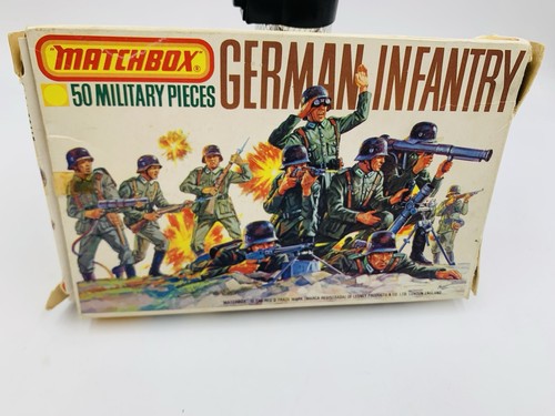 German infantry matchbox 1975 - infantry,