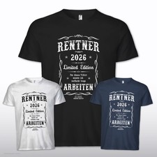 Rentner 2026 shirt - 2026, ruhestand
