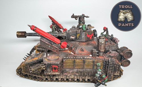 Ork looted baneblade orks - ork,
