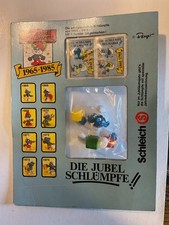 Jubiläum Schlümpfe Schlumpf Schleich Figur Jubelschlumpf 1984 Baby ovp Blister
