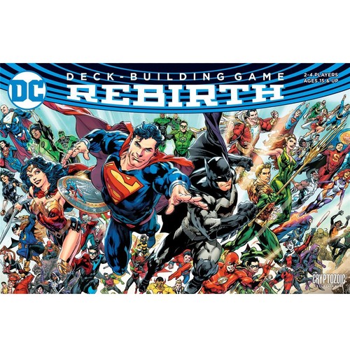 Deck building game rebirth - dc, deck-building