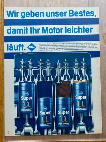 Aral super motoröl oldtimer - aral,