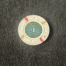 Venetian Casino * 1$ Poker Chip Jeton * Las Vegas * Strip * Boulevard