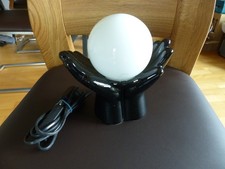 Vintage Keramik Handlampe mit