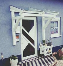 Massivholz Vordach Türvordach