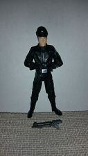 Star Wars, Imperialer Offizier, Schwarze Uniform, Figur 4, 3,75" (10cm), rar