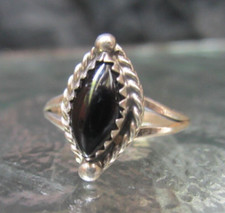 Ring Silber 925 Onyx fein