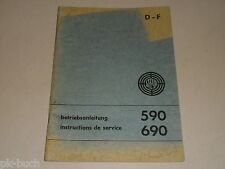 Betriebsanleitung Handbuch Steyr Lastkraftwagen Typenreihe 590 + 690, Stand 1970