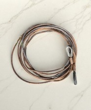 Stahl Abschlepp-/Windenseil 30ft mit Ösen gebraucht Abschleppgerät