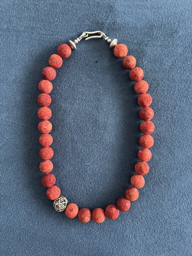 Schaumkorallen kette mit - schaumkorallen,
