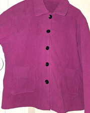 Damencordblazer    Gr. XXL   Lagenlook  Beere