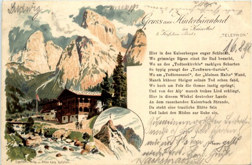 Gruss aus hinterbärenbad - aus,