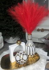 Artificial Red Pampas Grass