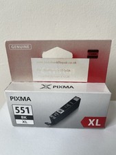 NEU Original Canon CLI-551XL schwarze Tintenpatrone hohe Reichweite - 6443B001 OEM