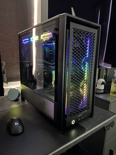 High end gaming computer top - high,