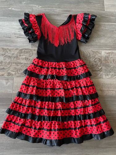 Flamenco kostüm kleid - kostüm, 8