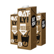 Oatly Haferdrink Kakao, 1 Liter, 3er Pack