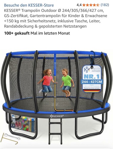 Kesser trampolin outdoor - trampolin,