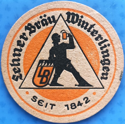 Alter bierdeckel lehner - bierdeckel,