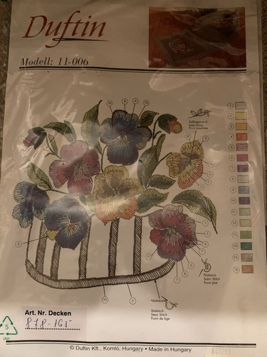 Diy stickset blumenkorb - diy,