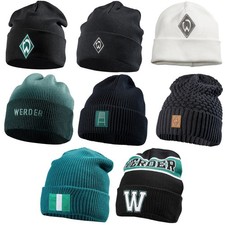SV Werder Bremen Mütze Wendemütze Beanie Bommelmütze Strickmütze Raute CapSVW