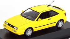 1:43 Minichamps VW Corrado G60 1990 yellow