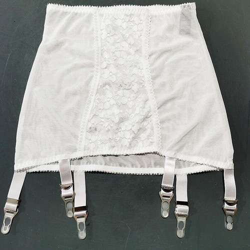 Weiß waist vintage girdle - vintage,