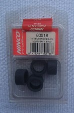 Slotcar NINCO ProRace Reifen 4x Neumaticos Slick 18x10 Perfil Bajo # 80518 OVP  