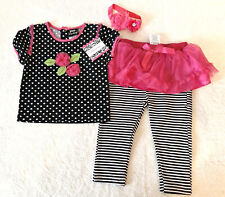 Mädchen Kleid 3tlg +