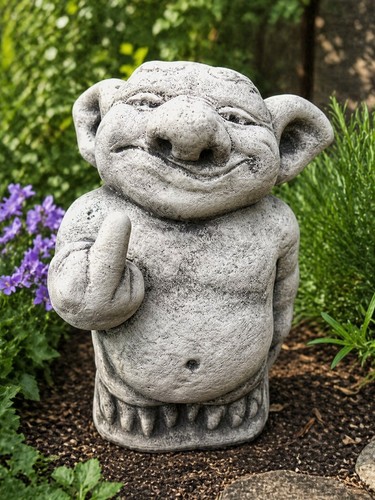 Troll steinfigur fantasy - troll,