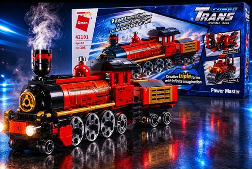 Qman klemmbausteine lokomotive - qman,