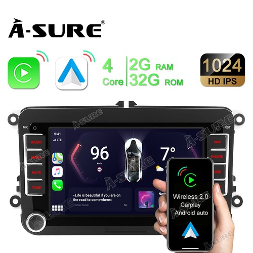 Apple carplay android 14 - 7",