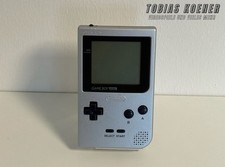 Nintendo GameBoy Pocket Handheld Spielkonsole Silber