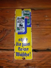 Türschild Persil Emailleschild Emailschild Werbeschild Reklameschild Blechschild