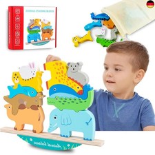 Holzspielzeug zum Stapeln von