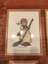 Hummel Stickbild ca. 19 x 25