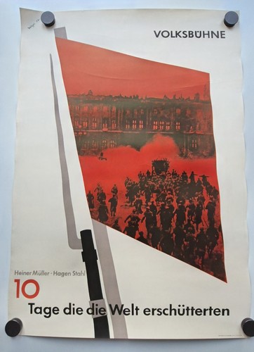 Plakat heiner müller tage - heiner,