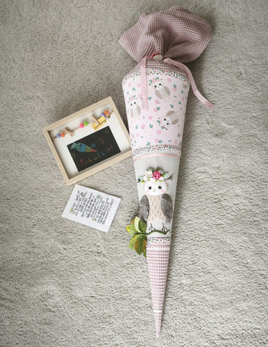Schultüte aus stoff - schultüte,