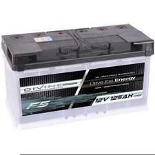 Versorgungsbatterie 12V 125Ah