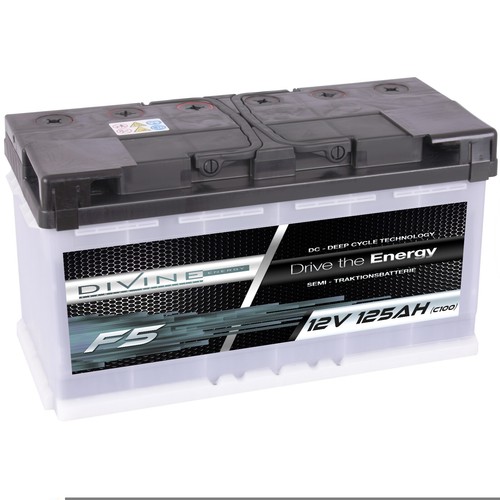 Versorgungsbatterie 12v 125ah - 12v,