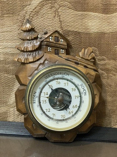 Vintage barometer schwarzwald - barometer,