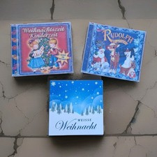 2 CDs mit Weihnachtliedern, 1 CDmit Hörspiel für Kinder und Erwachsene 